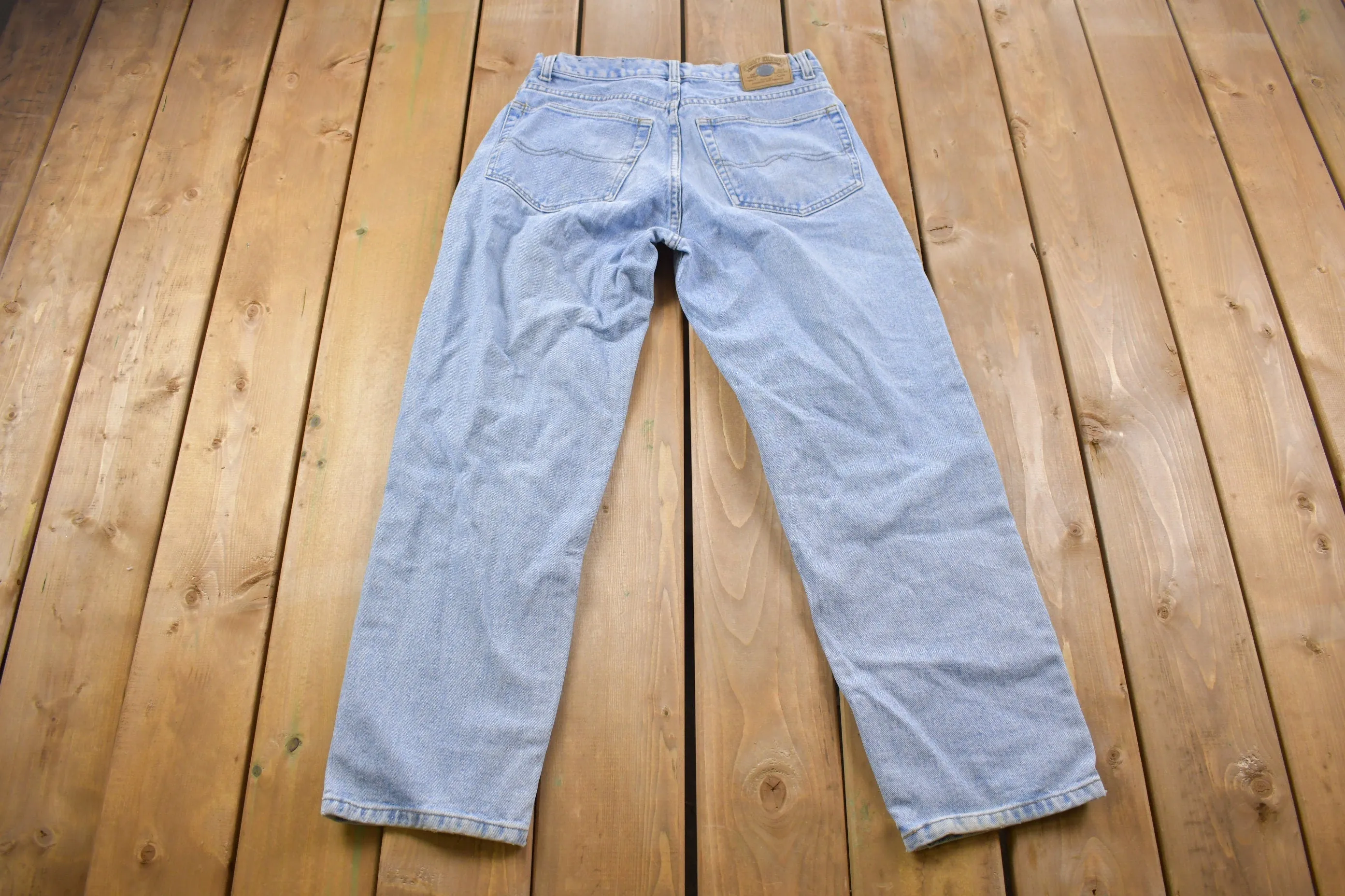 Vintage 1990s Tommy Hilfiger Light Wash Denim Jeans 30 x 28 / Streetwear Fashion / Vintage Tommy Hilfiger / Vintage Pants