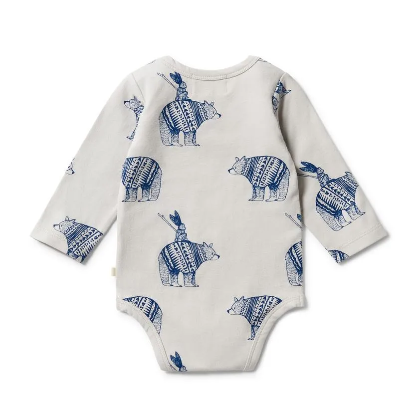 Wilson & Frenchy | Organic Envelope Baby Bodysuit - Little Adventures