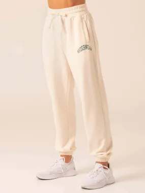 Women's Collegiate Track Pant - Chalk