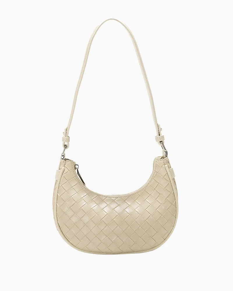 Woven Casual Tote Shoulder Bags